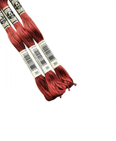 Нитки муліне DMC 355 (арт.117)