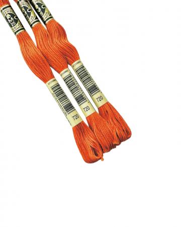 Нитки муліне DMC 720 (арт.117)