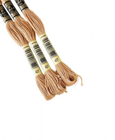 Нитки муліне DMC 437 (арт.117)