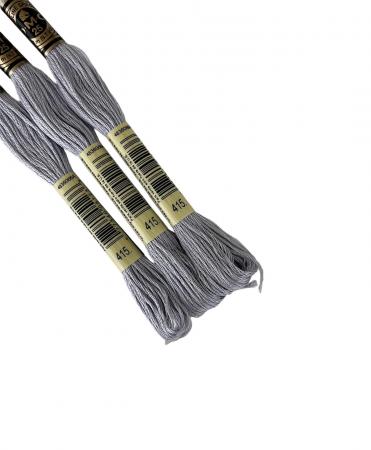 Нитки муліне DMC 415. (арт.117)