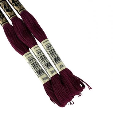 Нитки муліне DMC 3685 (арт.117)