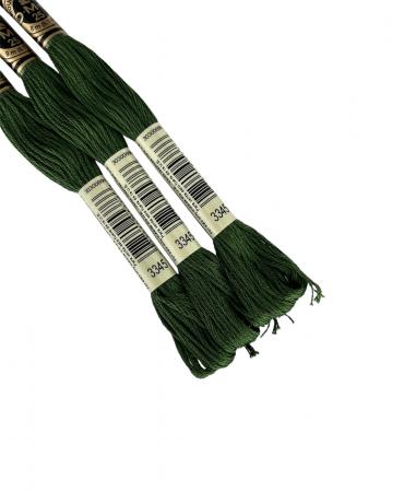 Нитки муліне DMC 3345 (арт.117)