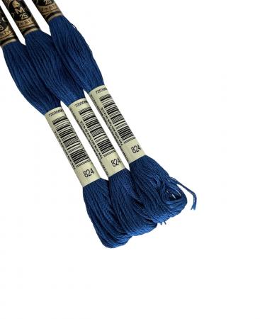 Нитки муліне DMC 824 (арт.117)