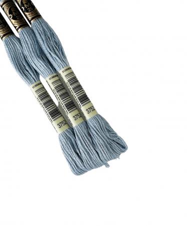 Нитки муліне DMC 3752 (арт.117)