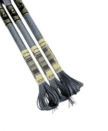 Нитки муліне металізовані DMC E317 (арт.317W)