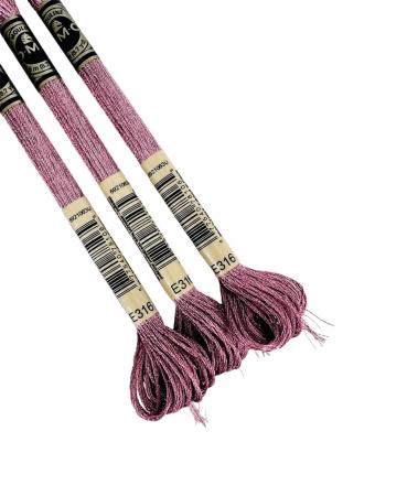 Нитки муліне металізовані DMC E316 (арт.317W)