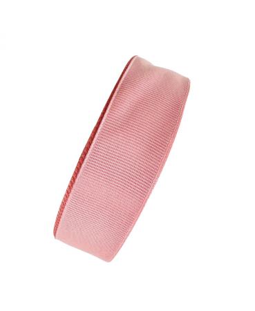 Репсова стрічка 2,5см рожева пудра