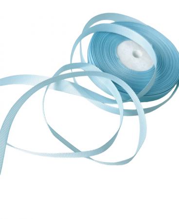Репсова стрічка 1см світло блакитного кольору