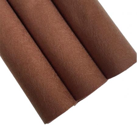 Корейський м'який фетр (RN11) темно коричневого кольору