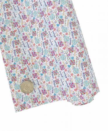 Еко шкіра "Льодяники", розмір 19,5х15см