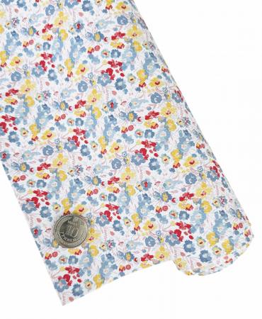 Еко шкіра "Квіти", розмір 19,5х15см