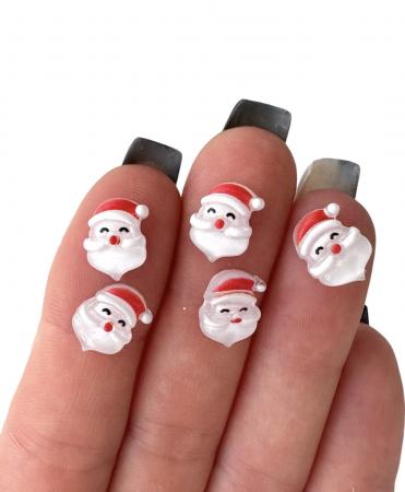 Міні кабашон "Санта" 1,1х0,9см