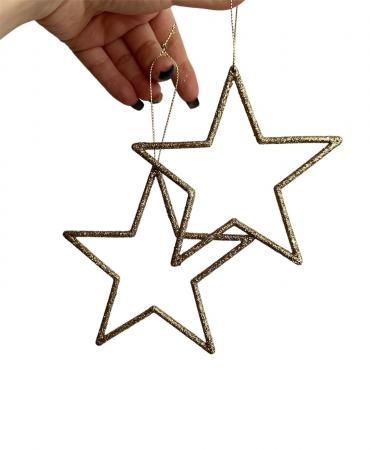 Підвіска "Зірка" золотого кольору