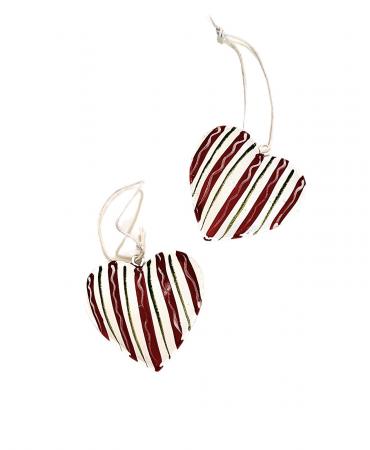 Підвіска (дзвоник) металева "Серце", 6х6см