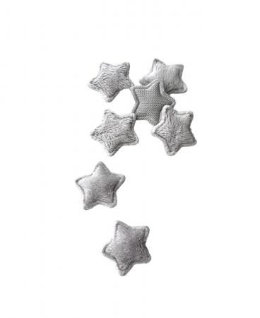 Патч "Зірочка" сірого кольору, розмір 2,5х2,5см