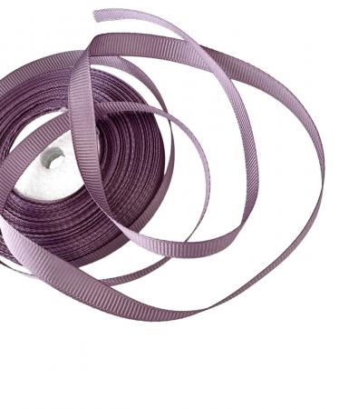 Репсова стрічка 1см лавандового кольору