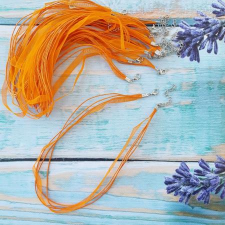 Основа для підвісок оранжевого кольору