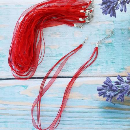 Основа для підвісок червоного кольору