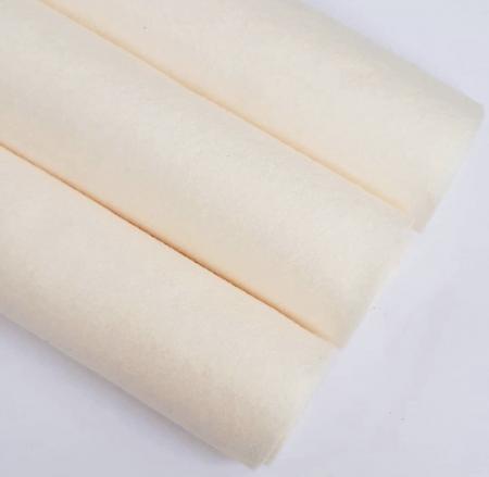 Корейський м'який фетр (RN24) молочного кольору