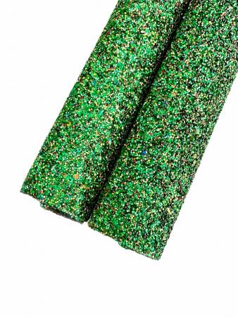 Глітер зелений мікс, розмір 20х17см