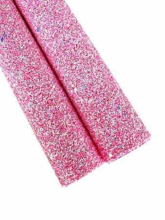Глітер яскраво рожевого кольору з блакитним відливом, розмір 20х16,5см