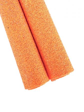 Глітер "матові блискітки", розмір 20х16,5см, оранжевого кольору