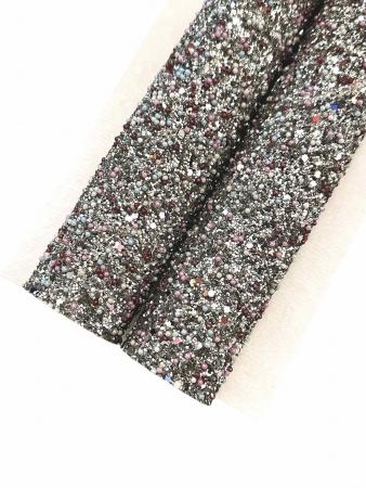 Глітер "Кенді кульки", розмір 20х16,5см, колір срібний мікс