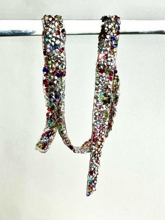 Стразова стрічка кольоровий мікс